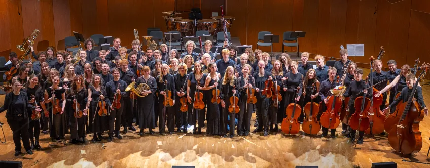 Orkester gruppbild
