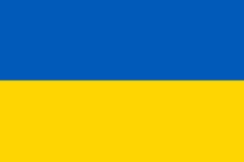 ukrainas flagga. Foto. 