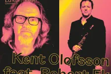 Two portraits of musicians. Illustration.